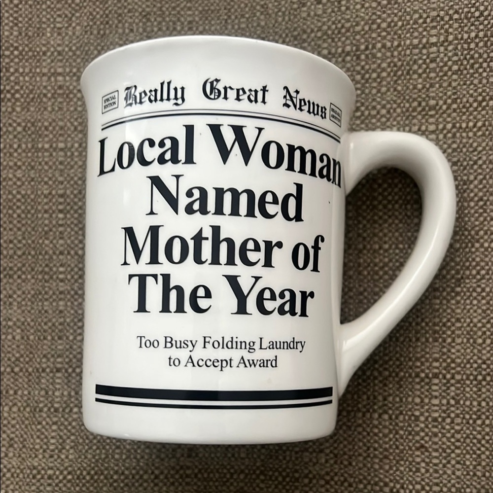 Local Woman Named Mother of the Year Mug